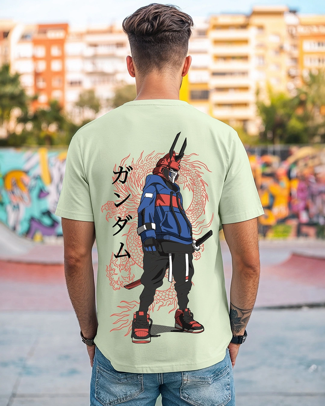men weraing a t-shirts