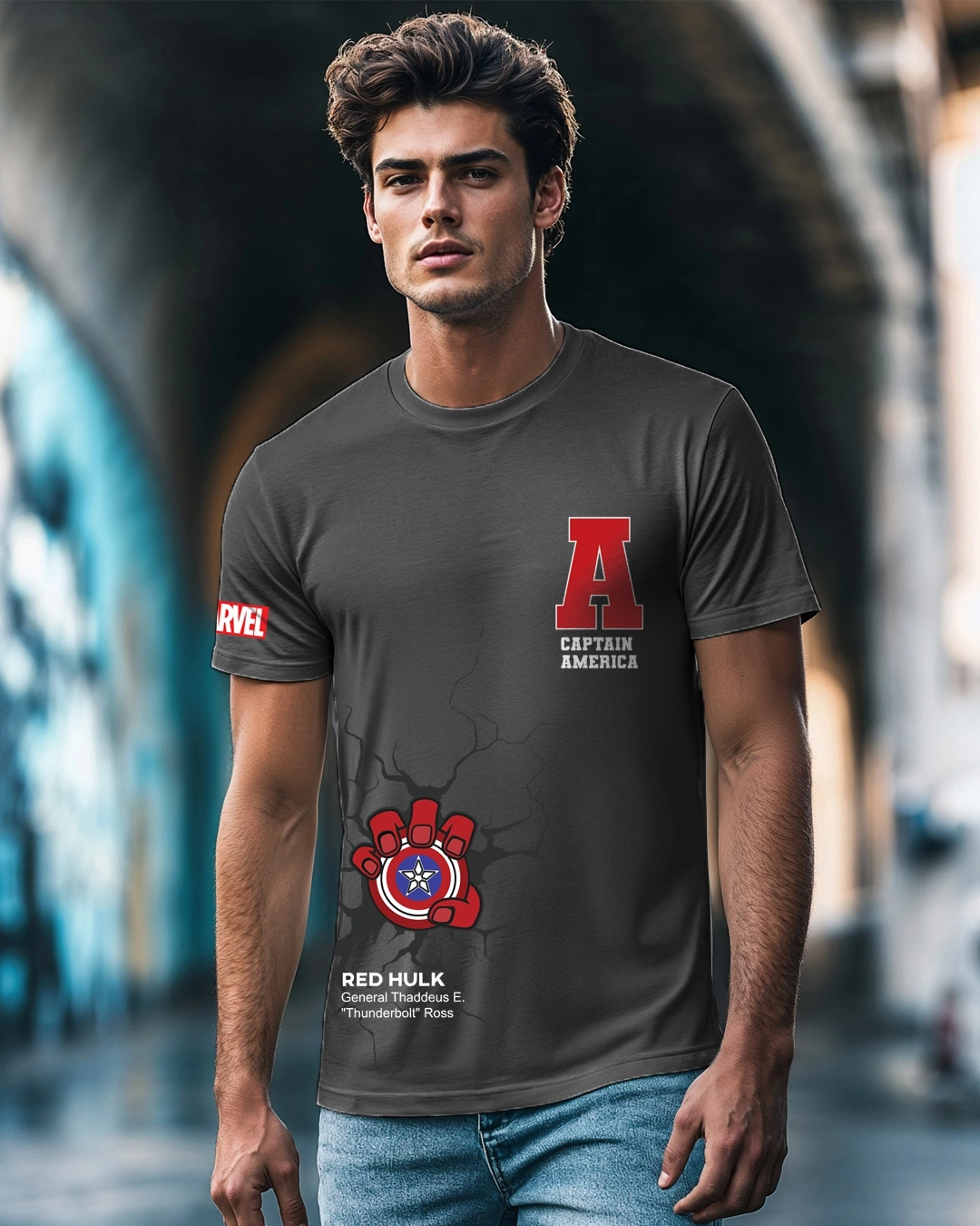 men weraring t-shirt